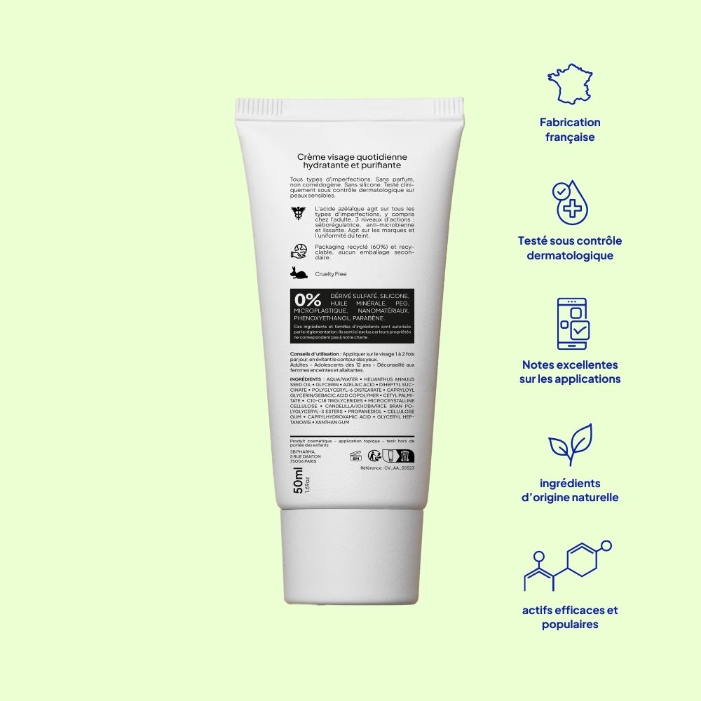 EffaCreme triple action acide azelaïque